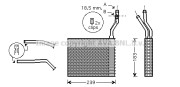 FD6364 Výměník tepla, vnitřní vytápění AVA QUALITY COOLING
