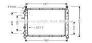 FT2109 Chladič, chlazení motoru AVA QUALITY COOLING