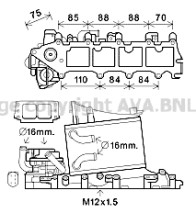 VN4376 Chladič turba AVA QUALITY COOLING