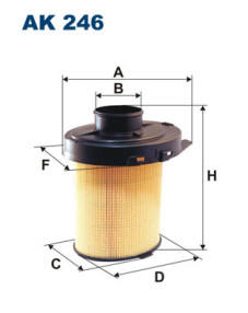 AK 246 Vzduchový filtr FILTRON