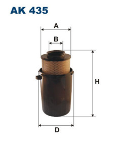 AK 435 Vzduchový filtr FILTRON