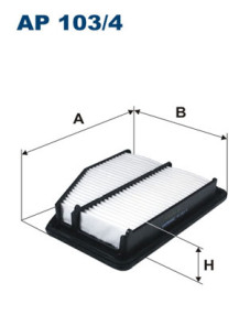 AP 103/4 Vzduchový filtr FILTRON