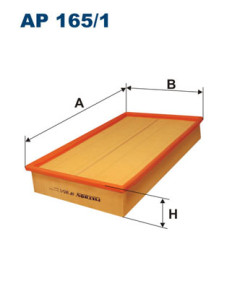 AP 165/1 Vzduchový filtr FILTRON