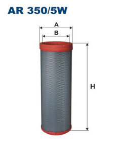 AR 350/5W Filtr - sekundární vzduch FILTRON