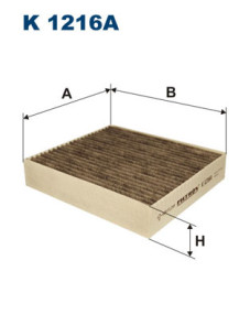 K 1216A Filtr, vzduch v interiéru FILTRON