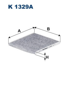 K 1329A Filtr, vzduch v interiéru FILTRON