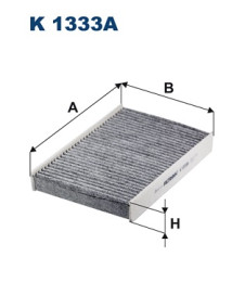 K 1333A Filtr, vzduch v interiéru FILTRON