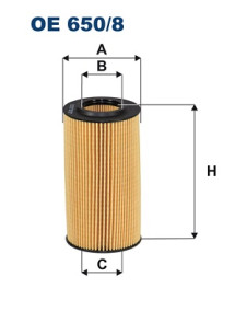 OE 650/8 Olejový filtr FILTRON