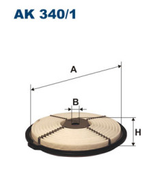 AK 340/1 Vzduchový filtr FILTRON