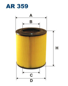 AR 359 Vzduchový filtr FILTRON