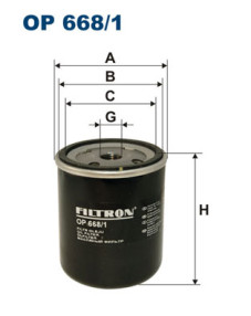 OP 668/1 Hydraulický filtr, automatická převodovka FILTRON