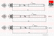 B1058 Sada šroubů hlavy válce FAI AutoParts