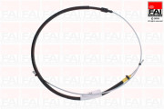 FBC0312 Tažné lanko, parkovací brzda FAI AutoParts