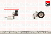 T9605 Napínák, žebrovaný klínový řemen FAI AutoParts