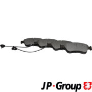 1163607710 Sada brzdových destiček, kotoučová brzda JP GROUP