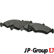 1563601510 Sada brzdových destiček, kotoučová brzda JP GROUP