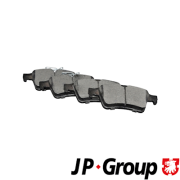 1563701610 Sada brzdových destiček, kotoučová brzda JP GROUP