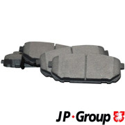 3663700110 Sada brzdových destiček, kotoučová brzda JP GROUP