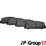 3863700610 Sada brzdových destiček, kotoučová brzda JP GROUP