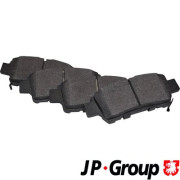 4863700510 Sada brzdových destiček, kotoučová brzda JP GROUP