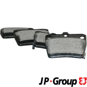 4863701210 Sada brzdových destiček, kotoučová brzda JP GROUP