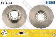 6015713 Brzdový kotouč GIRLING