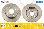 6041131 Brzdový kotouč GIRLING