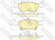 6131632 Sada brzdových destiček, kotoučová brzda GIRLING
