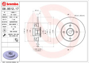 14900 Y Brzdový kotouč BEARING DISC LINE AP