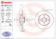 14911 Y Brzdový kotouč BEARING DISC LINE AP