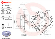 25292 V Brzdový kotouč COATED DISC LINE AP