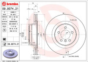 24988 V Brzdový kotouč COATED DISC LINE AP