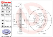 25287 V Brzdový kotouč COATED DISC LINE AP