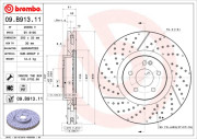 25556 V Brzdový kotouč COATED DISC LINE AP