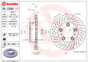 25407 V Brzdový kotouč COATED DISC LINE AP