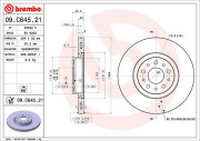 25642 V Brzdový kotouč COATED DISC LINE AP