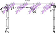 H7920Q Brzdová hadice KAWE