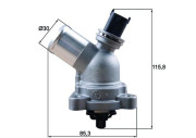 TM 43 105 Termostat, chladivo Ausgabe Nr. 03/2018: Beschädigtes Ölfilterpapier MAHLE