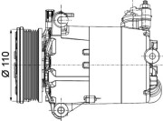 ACP 1357 000P Kompresor, klimatizace TM_02/2018_LX 1566 MAHLE