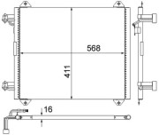 AC 251 000S Kondenzátor, klimatizace Ausgabe Nr. 03/2018: Beschädigtes Ölfilterpapier MAHLE