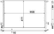 AC 295 000S Kondenzátor, klimatizace Ausgabe Nr. 03/2018: Beschädigtes Ölfilterpapier MAHLE