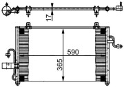 AC 381 000S Kondenzátor, klimatizace Ausgabe Nr. 03/2018: Beschädigtes Ölfilterpapier MAHLE