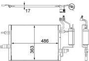 AC 404 000S Kondenzátor, klimatizace Ausgabe Nr. 03/2018: Beschädigtes Ölfilterpapier MAHLE