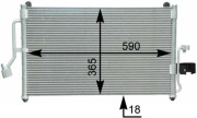 AC 418 000S Kondenzátor, klimatizace Ausgabe Nr. 03/2018: Beschädigtes Ölfilterpapier MAHLE