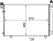 AC 469 000S Kondenzátor, klimatizace Ausgabe Nr. 03/2018: Beschädigtes Ölfilterpapier MAHLE