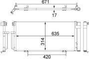 AC 473 000S Kondenzátor, klimatizace Ausgabe Nr. 03/2018: Beschädigtes Ölfilterpapier MAHLE