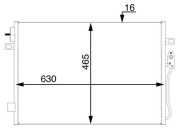 AC 47 000S Kondenzátor, klimatizace Ausgabe Nr. 03/2018: Beschädigtes Ölfilterpapier MAHLE