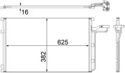 AC 551 001S Kondenzátor, klimatizace Ausgabe Nr. 03/2018: Beschädigtes Ölfilterpapier MAHLE