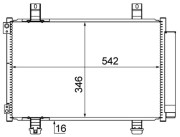 AC 611 000S Kondenzátor, klimatizace Ausgabe Nr. 03/2018: Beschädigtes Ölfilterpapier MAHLE