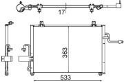 AC 645 000S Kondenzátor, klimatizace Ausgabe Nr. 03/2018: Beschädigtes Ölfilterpapier MAHLE